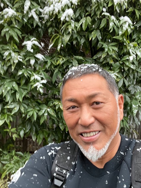 清原和博氏が〝雪化粧姿〟で年明け初ツイート「２０２２年も頑張るでー！」 