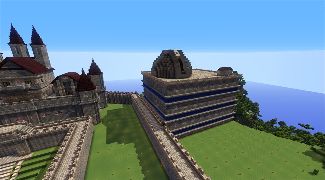 国立研究所の建設 外観と内部の基本構造を作成 Minecraftチラシの裏