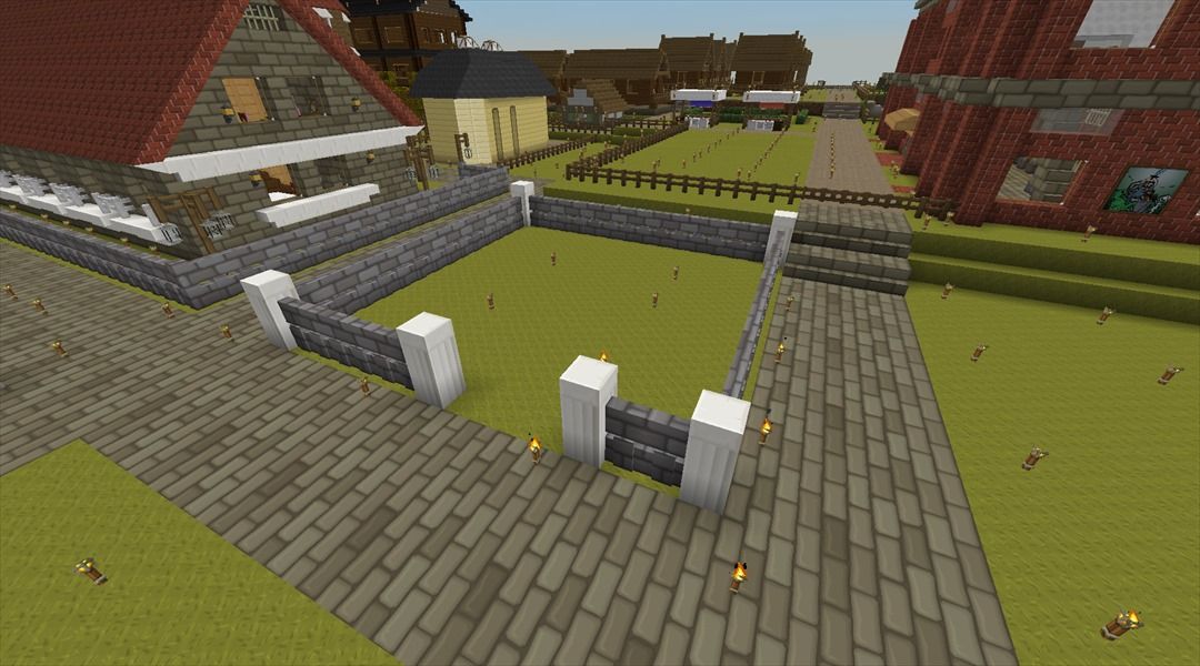 1チャンクの広さに小綺麗な家を作ってみる 叢雲町拡張計画 43 Minecraftチラシの裏