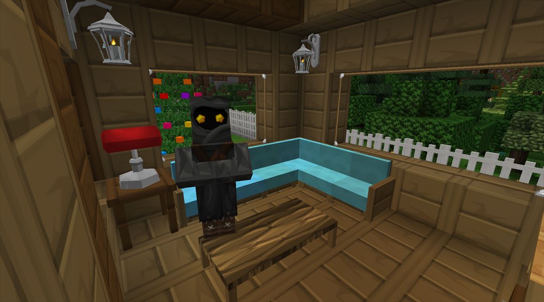 新編突入 まずは当面の拠点を構える Minecraftチラシの裏