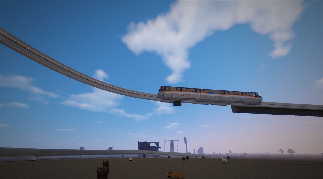 マイクラ世界にリアルな列車を Realtrainmodの紹介 Minecraftチラシの裏