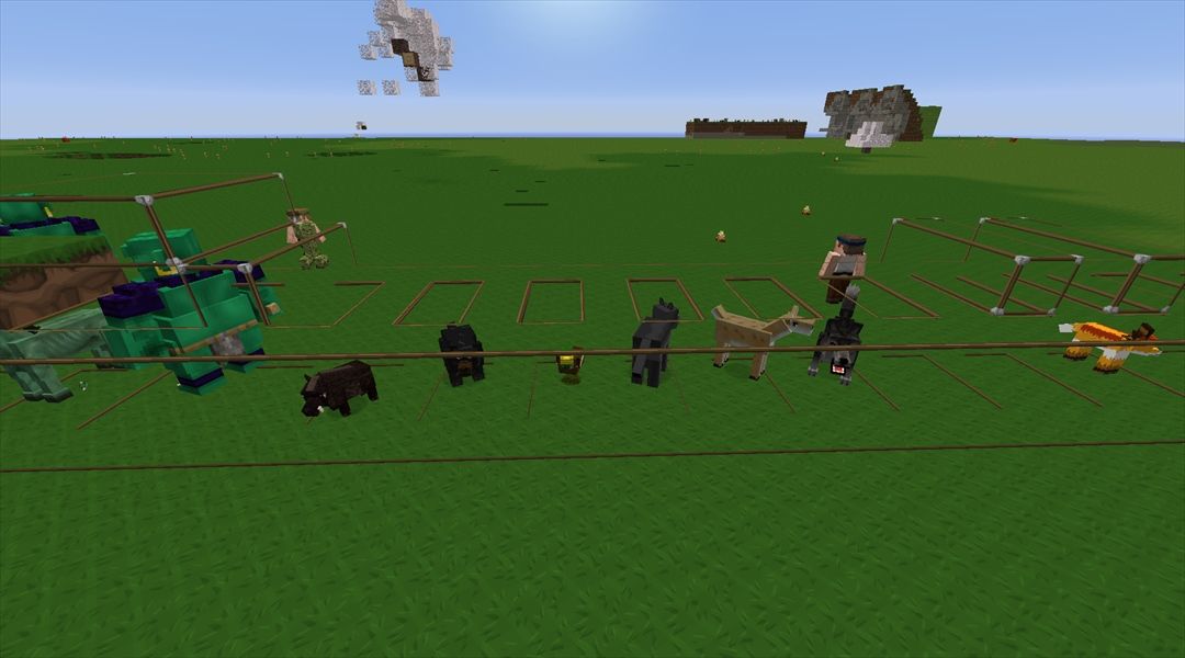 マインクラフトに多彩な動物を Mo Creaturesmodの紹介 Minecraftチラシの裏