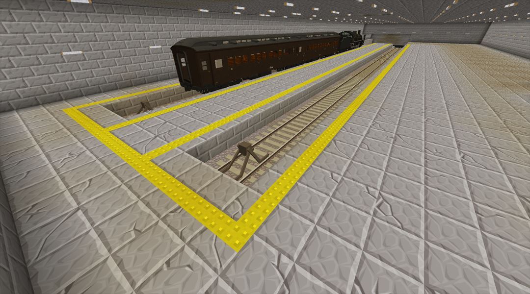いろいろなmodでホーム内の整備を開始する 鉄道敷設編 14 Minecraftチラシの裏