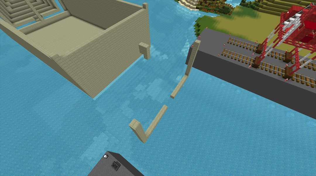 船の方針を決定するぞ W 秘密基地建設 30 Minecraftチラシの裏