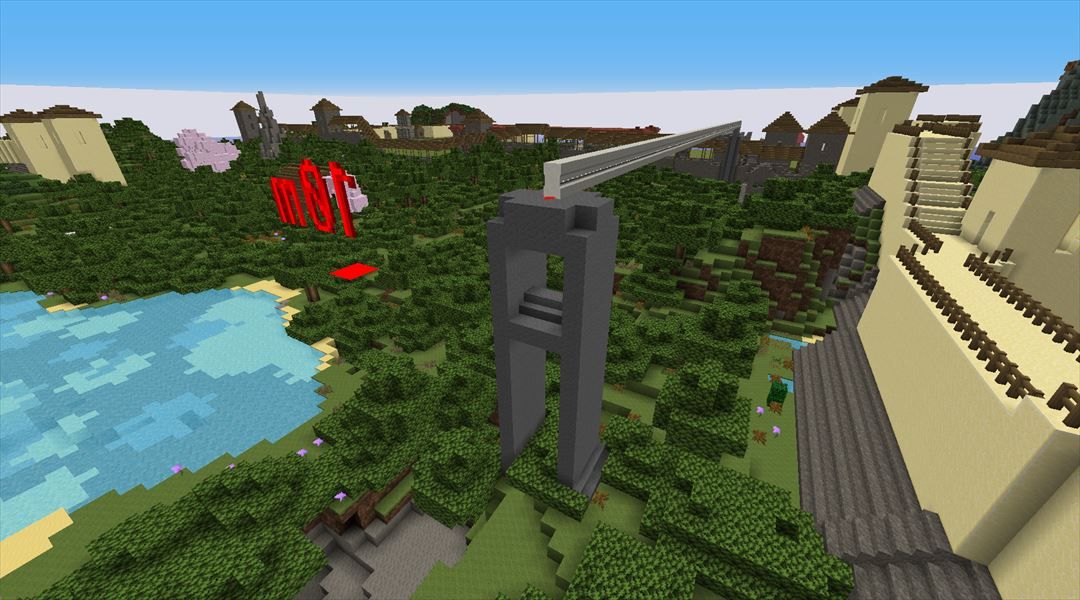 久しぶりなのでひたすら線路を延ばす ｗ西部町開拓編 27 Minecraftチラシの裏