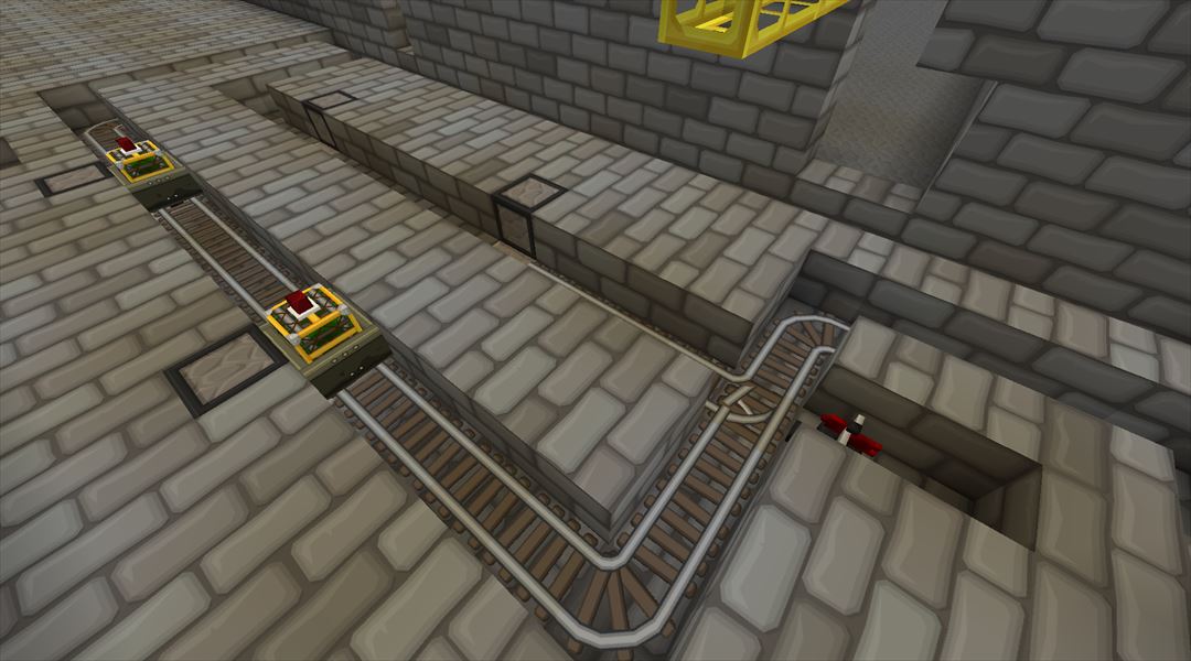 国立研究所の建設 燃料の輸送を遂に開始 Minecraftチラシの裏