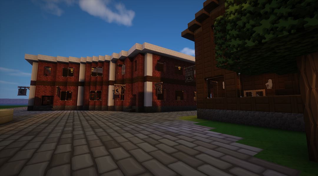 叢雲町第２次開発計画 冒険者向けの宿屋が完成 6 Minecraftチラシの裏