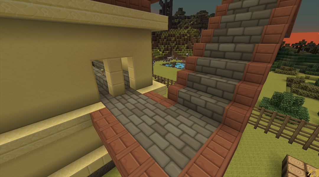 村の整備 砂漠の駅の整備を開始 ヽ ﾟ ﾟ ノ Minecraftチラシの裏