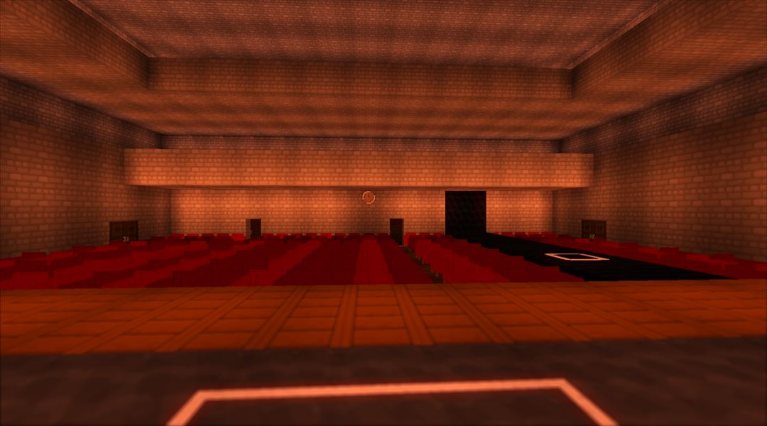 舞台本体と客席まわりの整備 劇場建築編 6 Minecraftチラシの裏