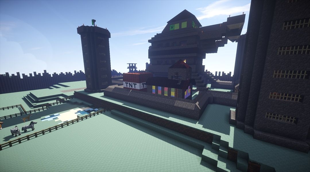 匠達の憩いの場 いや 心の安らぎを 教会の建築 匠要塞建築 9 Minecraftチラシの裏