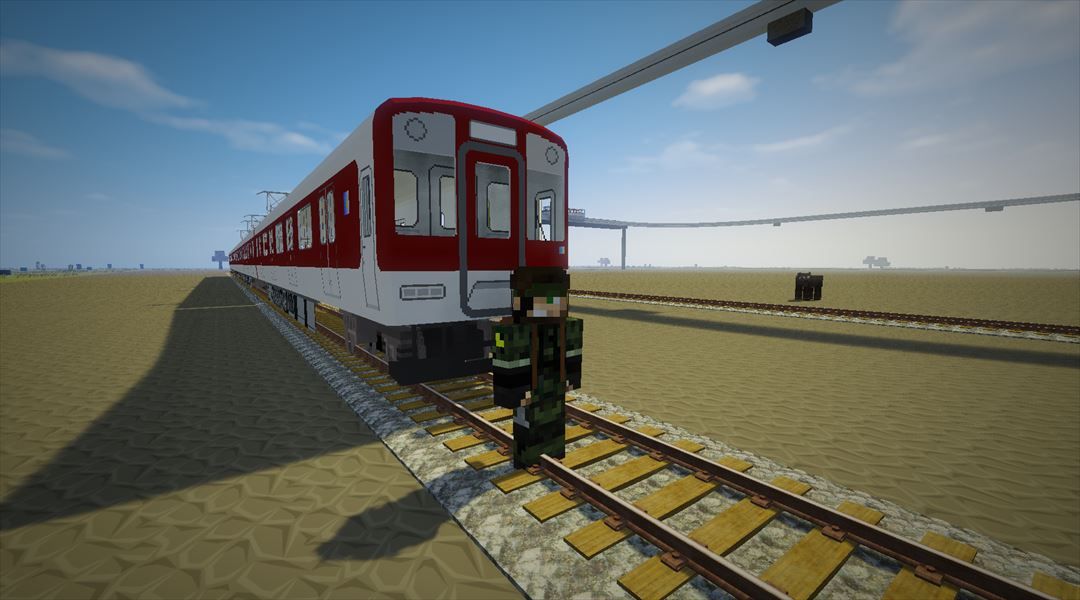 マイクラ世界にリアルな列車を Realtrainmodの紹介 Minecraft