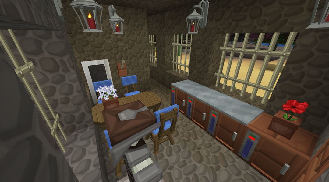 風砂村の防衛設備完成 壮絶な攻撃力が今ここに Minecraftチラシの裏