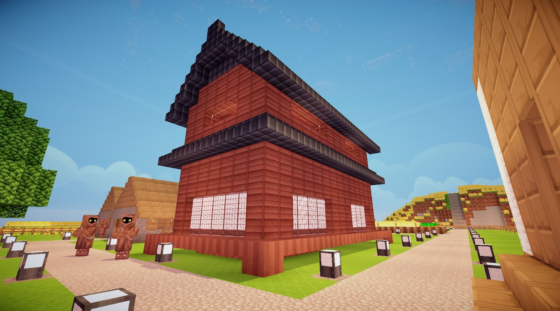 匠がつくる 本格的な水車