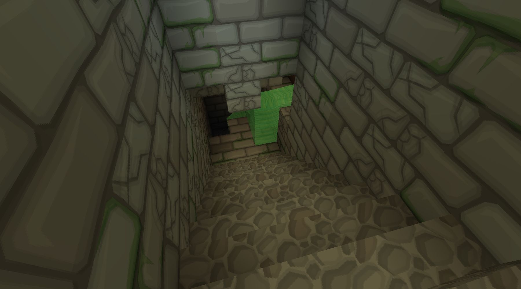 地下ダンジョン改め廃坑遺跡探検 エンドポータルは見つかるのか Minecraftチラシの裏
