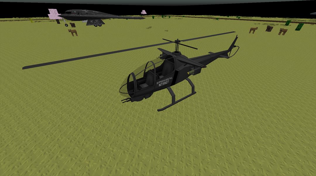 Mcヘリコプターmodver0 10 5 6d デバッグバージョン の紹介 前編 Minecraftチラシの裏
