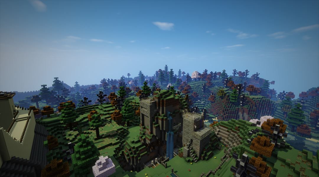 渓谷要塞を西部攻略用のマザーベースにしよう マザーベース作成 1 Minecraftチラシの裏