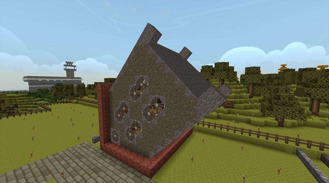 なんだこれ ｗ変な家を作る 叢雲町拡張計画 50 Minecraftチラシの裏