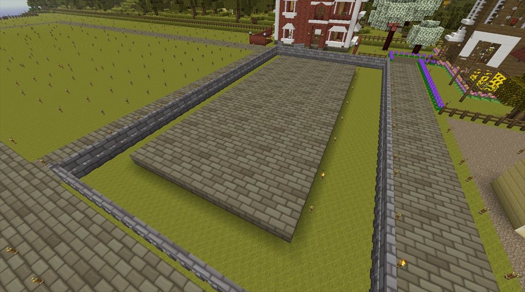 洋風長屋の建設 外装編 ヽ ﾟ ﾟ ノ叢雲町拡張計画 38 Minecraftチラシの裏