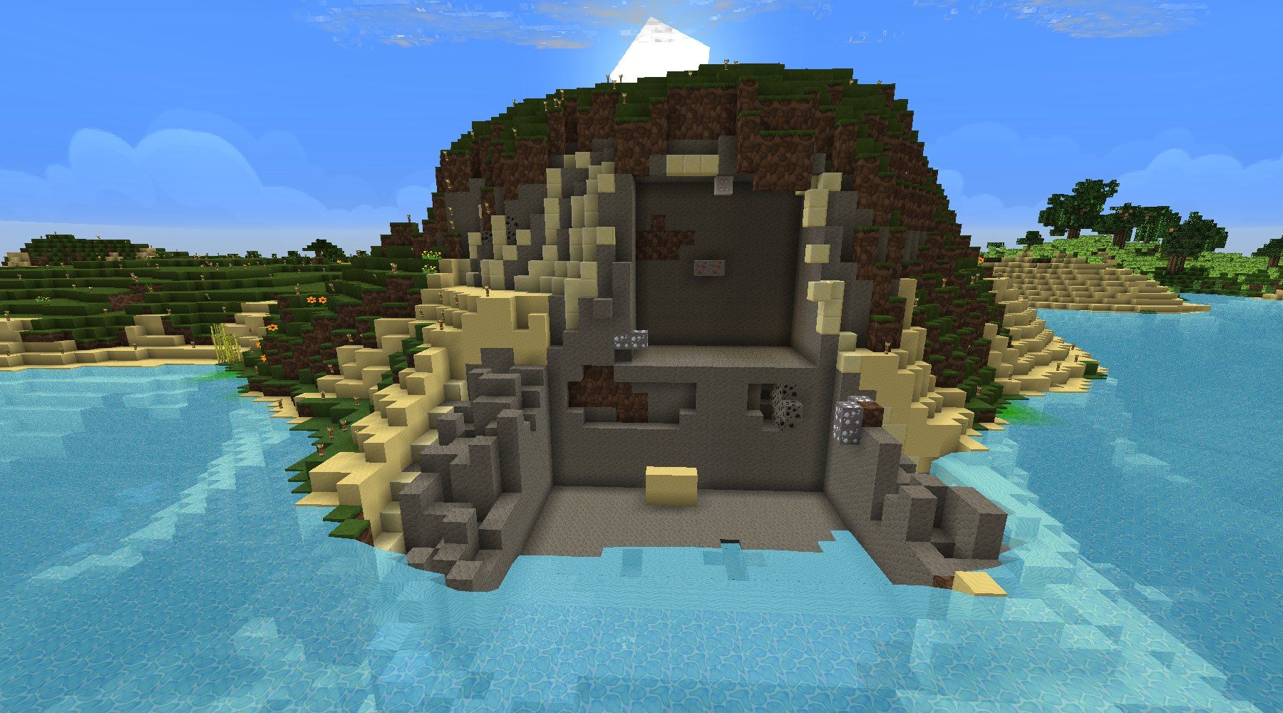 さあ 港に手を付けよう 軍港作成着手 W 叢雲町拡張計画 6 Minecraftチラシの裏