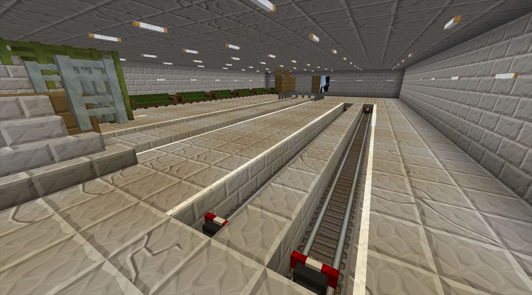 やっぱりこっちもrtm化しよう 叢雲町 紅葉村間のrtm化開始 鉄道敷設編 12 Minecraftチラシの裏