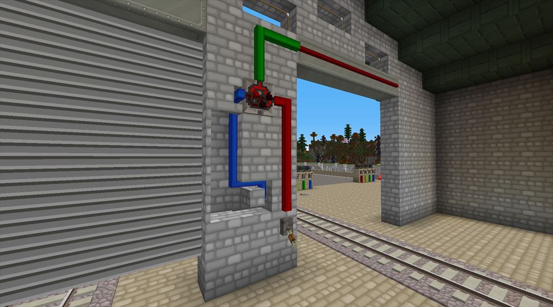 列車のメンテナンス用車庫を作成しよう 鉄道敷設編 22 Minecraftチラシの裏