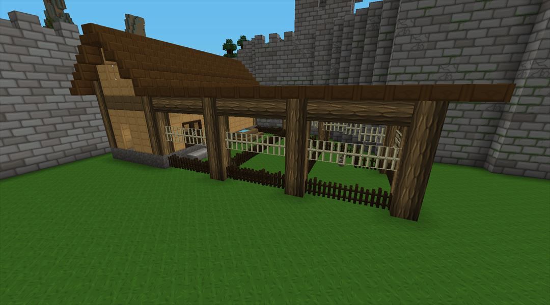村の畜産業を発展させよう 家畜小屋を作る 西部新村開拓編 13 Minecraftチラシの裏