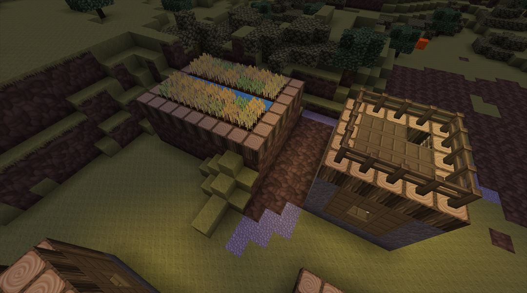 まずは整地から さらにあの生物の飼育を始める ヽ ﾟ ﾟ ノ Minecraftチラシの裏