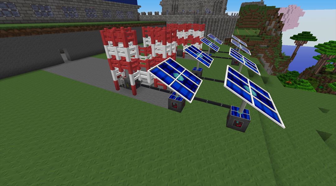 国立研究所の建設 宇宙港の発射施設の整備 Minecraftチラシの裏