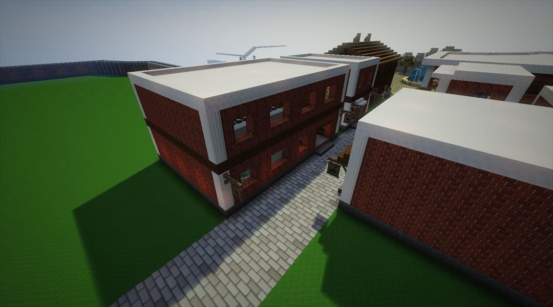 叢雲町第２次開発計画 今回は魚屋さん 新鮮なお魚をお届け Minecraftチラシの裏