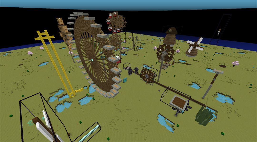 観覧車mod Mineferriswheel を利用した風車をリゾートに リゾート作成 42 Minecraftチラシの裏 観覧車mod Mineferriswheel を利用した風車をリゾートに リゾート作成 42 Minecraftチラシの裏