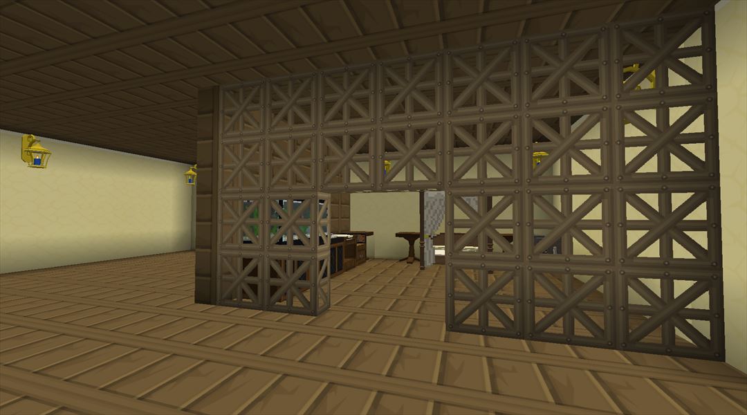 オルレフ邸の建設 寝室兼書斎の整備 ヽ ﾟ ﾟ ノ Minecraftチラシの裏