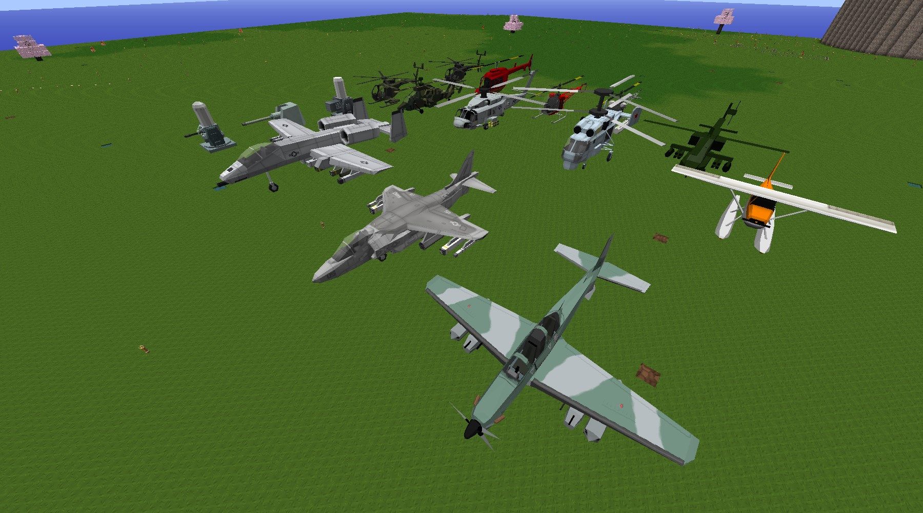 Mcヘリコプターmod Ver0 7 1 の紹介ヽ ﾟ ﾟ ノ Minecraftチラシの裏