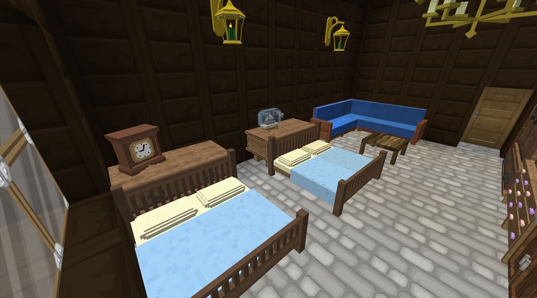 ホテル内に素敵な客室を作ろう ヽ ﾟ ﾟ ノリゾート作成 28 Minecraftチラシの裏