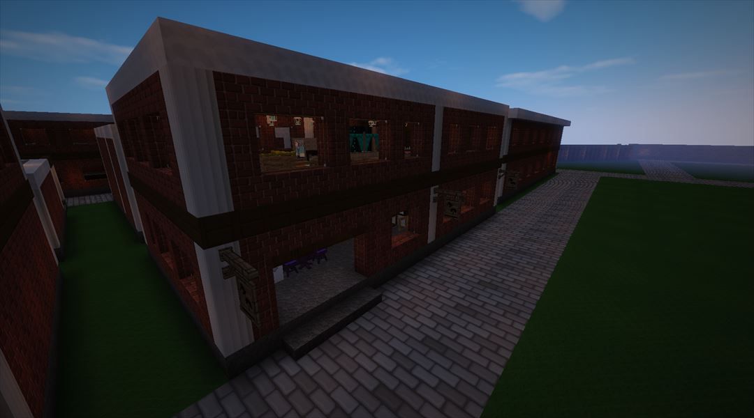 叢雲町第２次開発計画 ホントに家具屋 家具屋さんの建築 後編 Minecraftチラシの裏