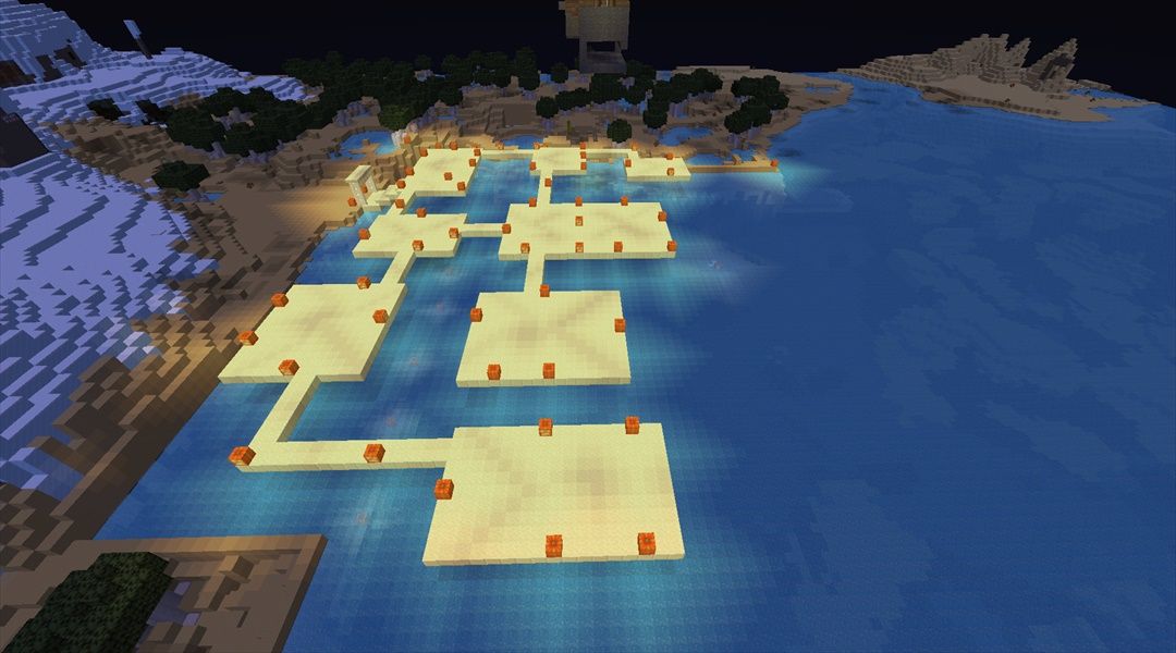 まずは水上から 水没した村を再建 ヽ ﾟ ﾟ ノ北方開拓編 44 Minecraftチラシの裏