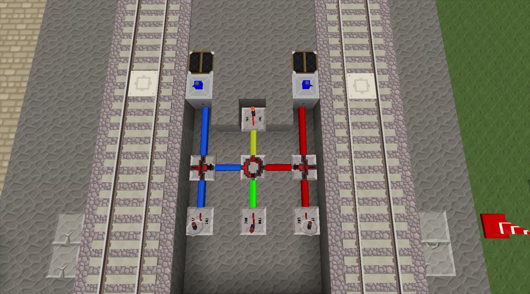 Realtrainmodとprojectredを使った半自動分岐レール回路 鉄道敷設編