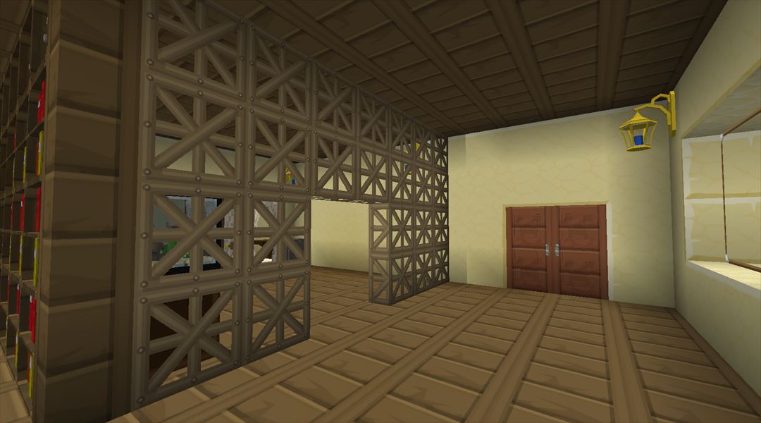 オルレフ邸の建設 寝室兼書斎の整備 ヽ ﾟ ﾟ ノ Minecraftチラシの裏