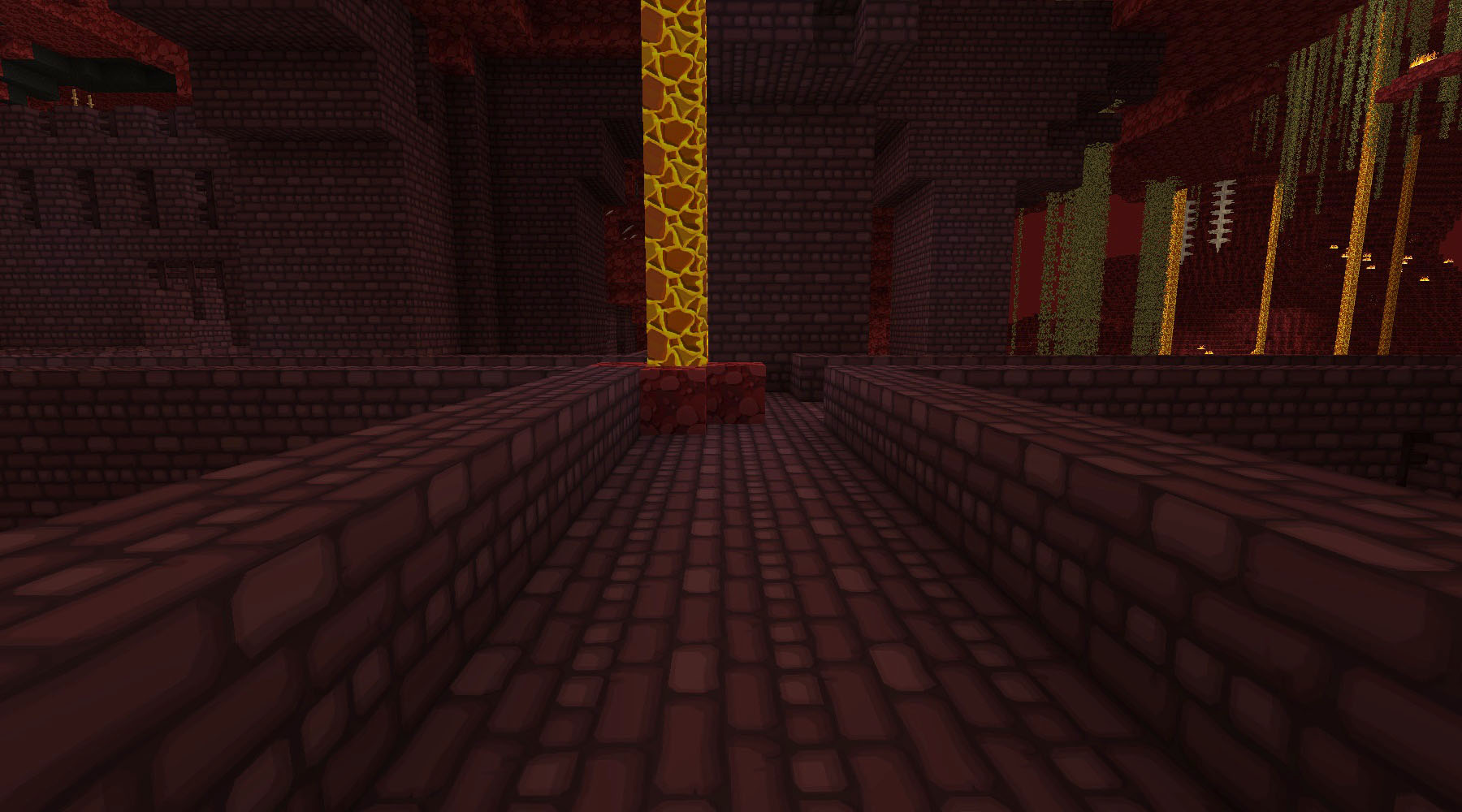 放置気味のネザーを探検する 3 ネザー要塞脱出編 Minecraftチラシの裏