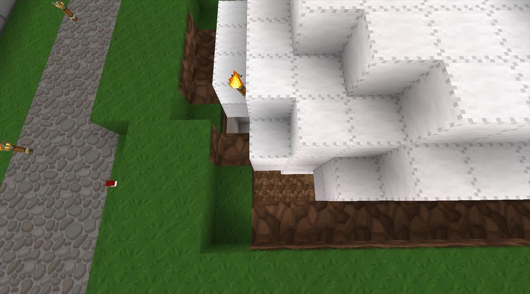 飛行船専用ドックの整備 W 北方開拓編 29 Minecraftチラシの裏