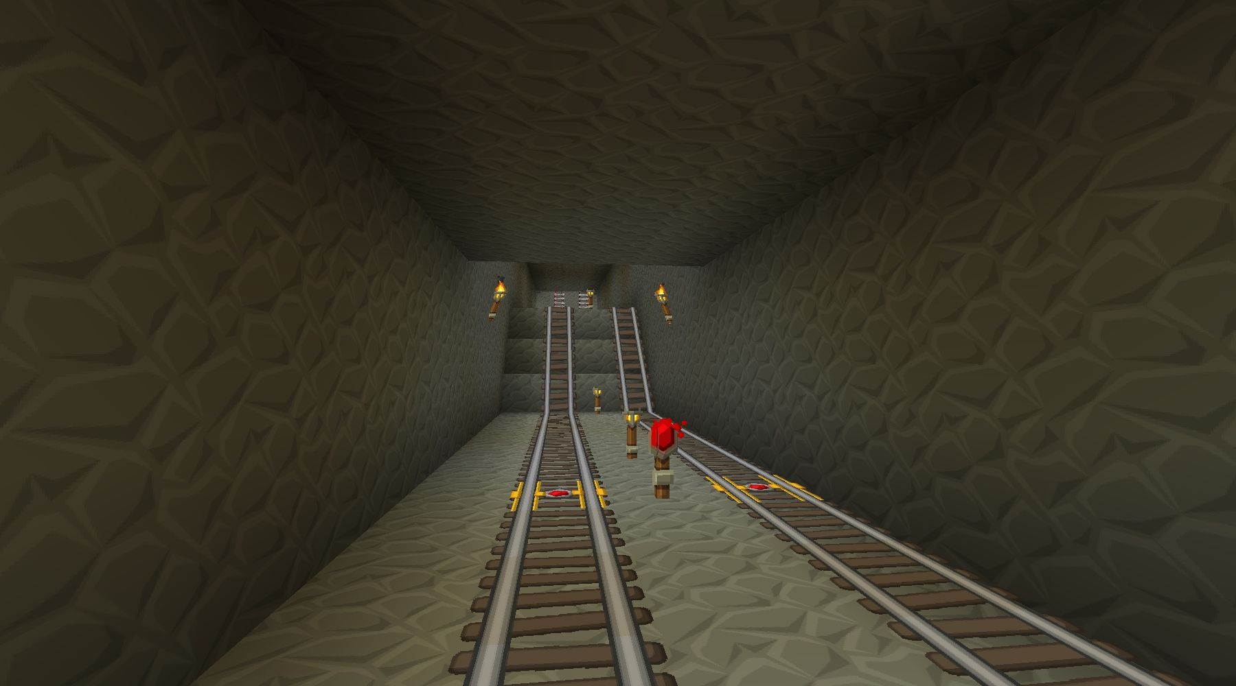 Railcraftを利用したトロッコ自動発着駅作成 後編 Minecraftチラシの裏