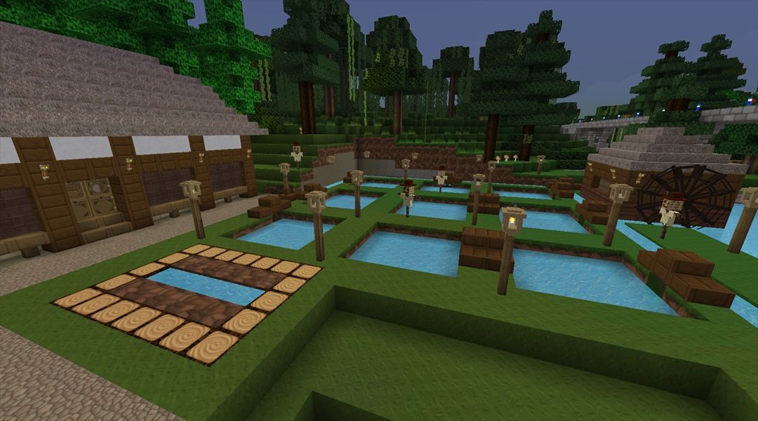 大量の村人を養う長屋の追加建築 北方開拓編 63 Minecraftチラシの裏