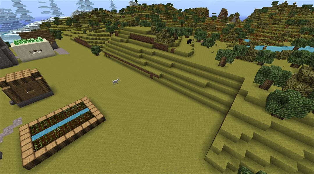 まずは整地から さらにあの生物の飼育を始める ヽ ﾟ ﾟ ノ Minecraftチラシの裏