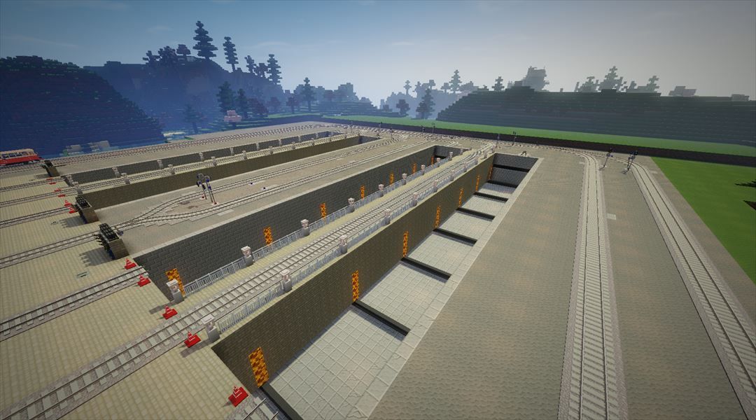 Realtrainmodとprojectredを使った半自動分岐レール回路 鉄道敷設編 28 Minecraftチラシの裏