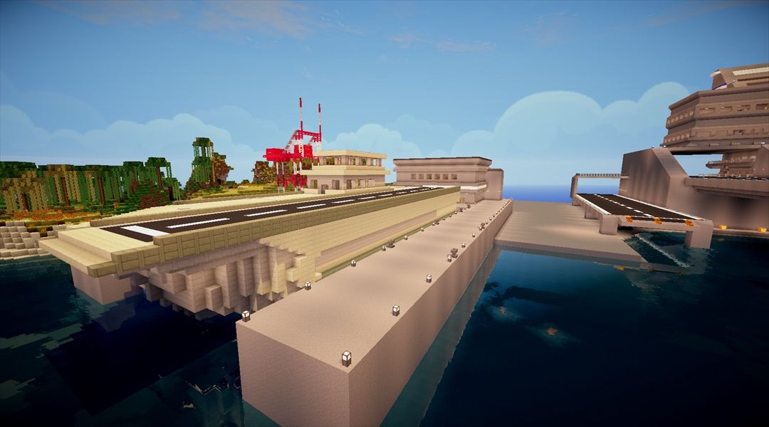 新型艦船完成 命名も決定 W 秘密基地建設 39 Minecraftチラシの裏