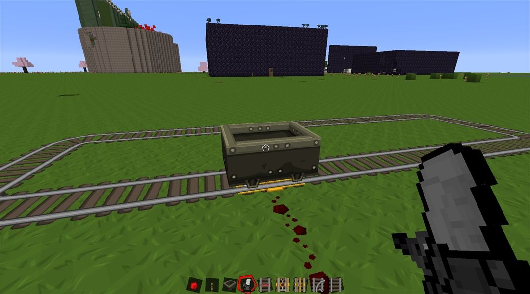 ｍｃヘリの砲台をトロッコで輸送する 前編 Railcraft使用版 ヽ ﾟ ﾟ ノ Minecraftチラシの裏