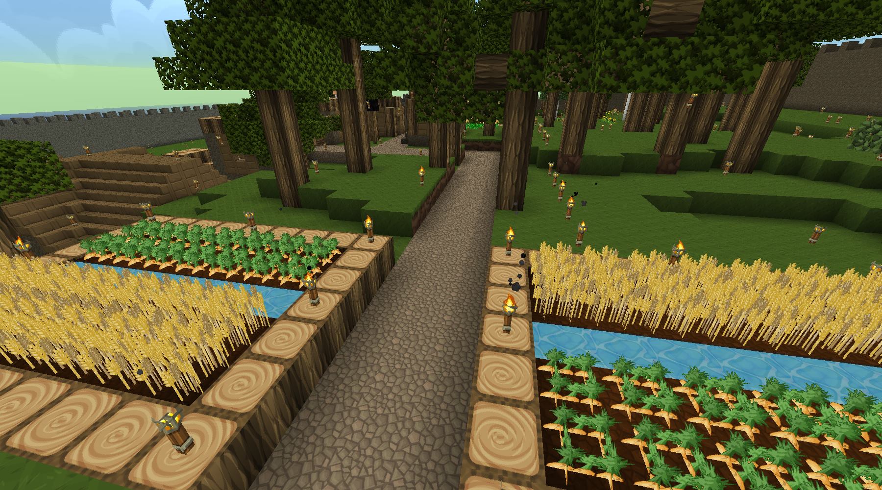 村の整備と交通手段の確保 ヽ ゚ ゚ ノ北方開拓編 2 Minecraftチラシの裏 村の整備と交通手段の確保 ヽ ゚ ゚ ノ北方開拓編 2 Minecraftチラシの裏