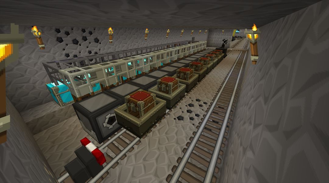 やっぱりこっちもrtm化しよう 叢雲町 紅葉村間のrtm化開始 鉄道敷設編 12 Minecraftチラシの裏