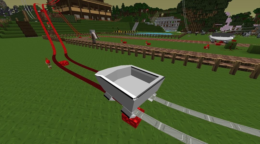 ジェットコースターmod Exrollercoaster の紹介 Minecraftチラシの裏