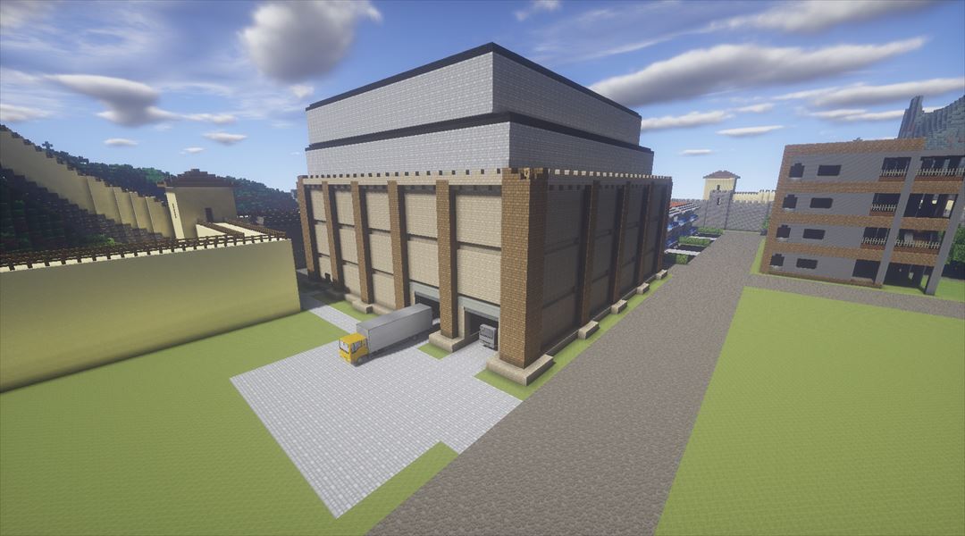 裏方部分をまずは整備していこう 劇場建築編 2 Minecraftチラシの裏