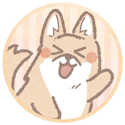 ワンコのフリーアイコン